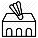 Badminton stadium  Icon
