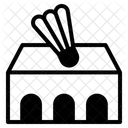 Badminton stadium  Icon