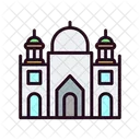 Badshahi Mosque Mughal Architecture Monument Icon