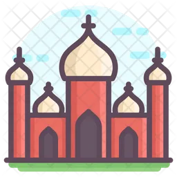 Badshahi Mosque Building  Icon