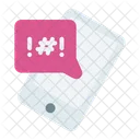 Badword Phone Chat Icon