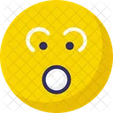 Baffled Emoticon Stare Emoticon Emoticons Icon