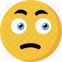 Baffled emoticon  Icon