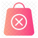 Bag Cancel Shopping Bag Icon