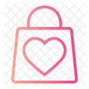 Bag Heart Love Icon