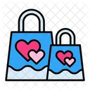 Shopping Bag Gift Valentines Day Icon