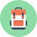 Bag School Backpack Icon