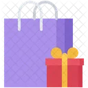 Bag Gift Bow Icon