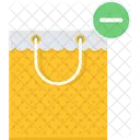 Bag Minus Shopping Icon