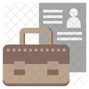 Bag Portfolio Briefcase Icon