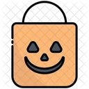 Bag Halloween Pumpkin Icon