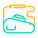 Bag Badminton Shuttlecock Symbol