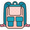 Bag Backpack School Icon