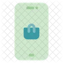 Flat Ecommerce Online Shopping Icon