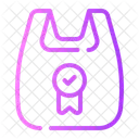 Award Plastic Bag Polyethylene Icon