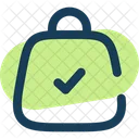 Bag Check Briefcase Scale Icon