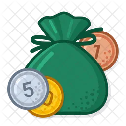 Bag coins  Icon