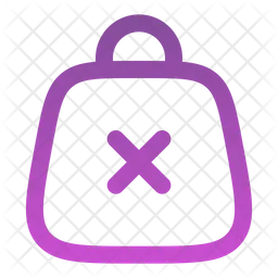 Bag cross  Icon