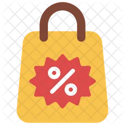Bag Discount  Icon