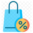 Bag discount  Icon