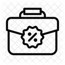 Bag Discount  Icon