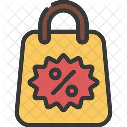 Bag Discount  Icon