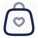 Bag Heart Bag Love Icon