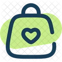 Bag Heart Bag Love Icon