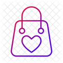 Bag Love Shopping Bag Icon