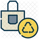 Bag Reuse Recycle Icon