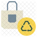 Bag Reuse Recycle Icon