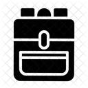 Bag School Backpack Icon