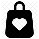 Bag Love Shopping Bag Icon