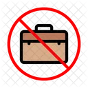 Bag Not Allowed  Icon