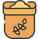Bag Of Flour Ingredients Cooking Icon