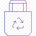 가방 재활용  아이콘