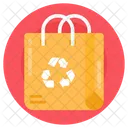 Bag Reuse Bag Recycling Sustainable Bag Icône