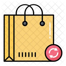 Bag Recycling  Icon