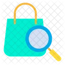 Search Bag Handbag Icon