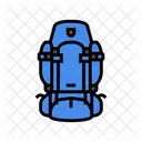 Storage Hiking Backpack Icon