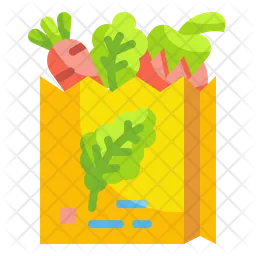 Bag Vegetables  Icon