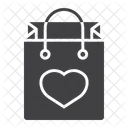 Bag with Heart  Icon
