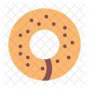 Bagel Cookie Meal Icon