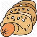 Bagel Dog Dough Icon