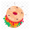 Bagel Burger  Icon