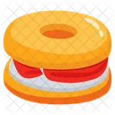 Bagel Bread Bun Icon