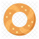 Bagel Food And Restaurant Baker Icon