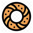 Bagel Food And Restaurant Baker Icon