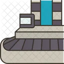 Baggage Claim Airport Icon