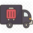 Baggage Delivery Transport Icon